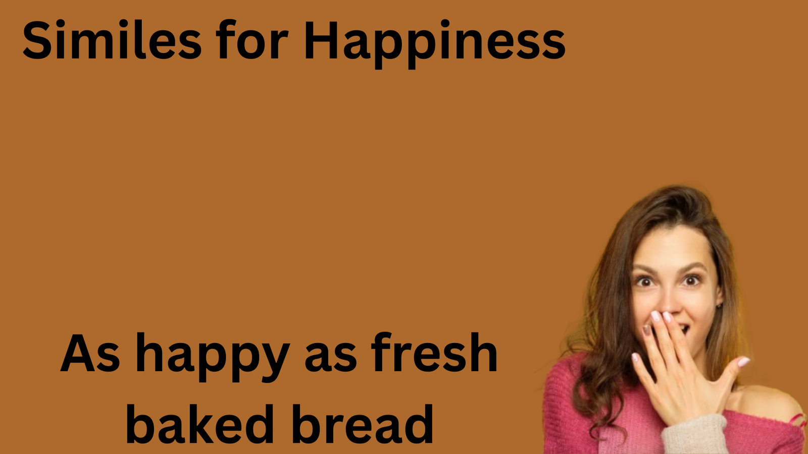 Similes for Happiness meaning and examples