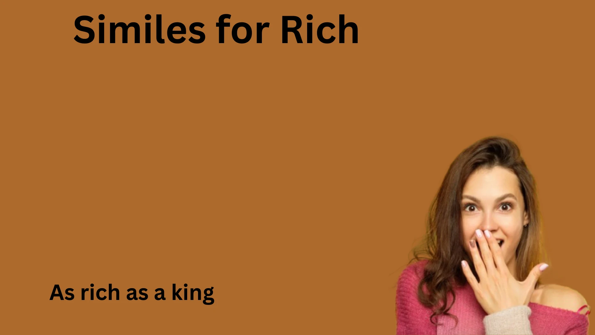 Similes for Rich Meaning and Examples