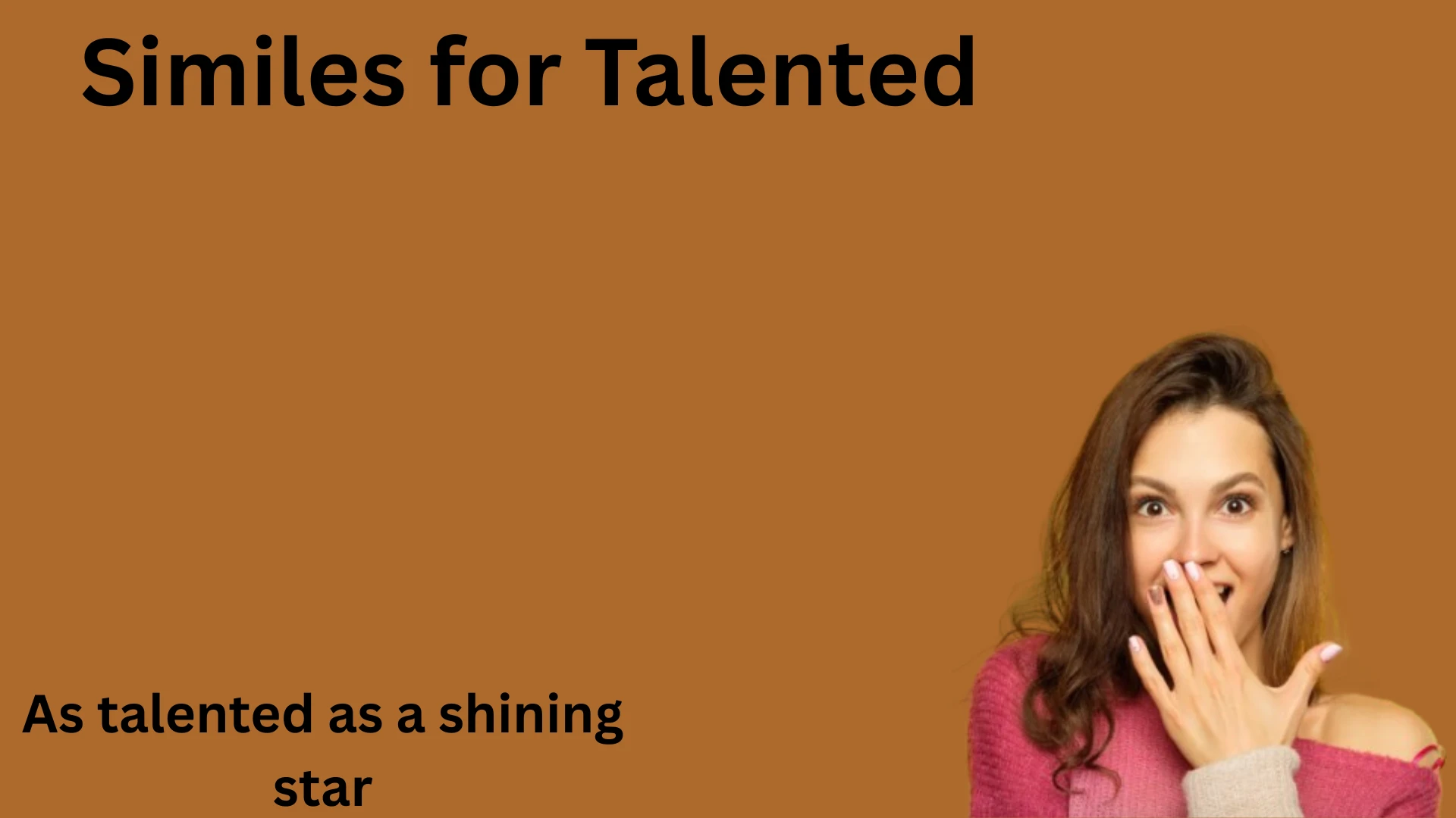 Similes for Talented Meaning and Examples