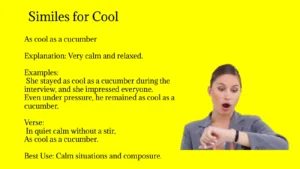 Similes for Cool
