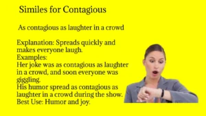 Similes for Contagious