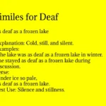 Similes for Deaf