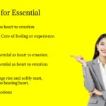 Similes for Essential