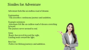 Similes for Adventure