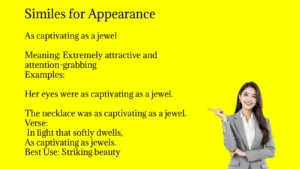 Similes for Appearance