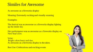 Similes for Awesome