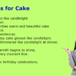 Similes for Cake