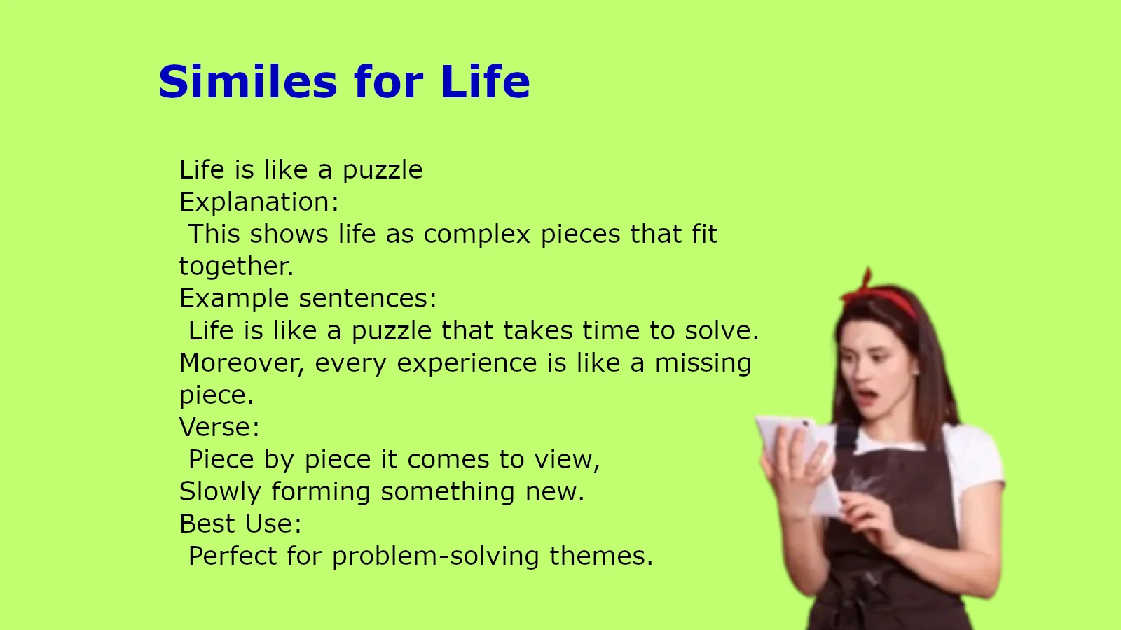 Similes for Life