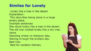 Similes for Lonely