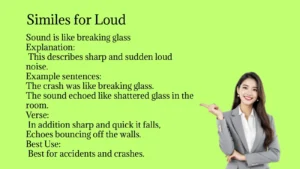 Similes for Loud