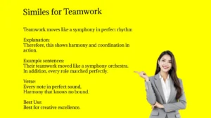 Similes for Teamwork