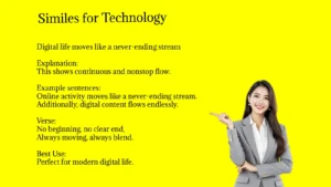 Similes for Technology