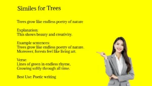 Similes for Trees