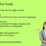 Similes for Youth
