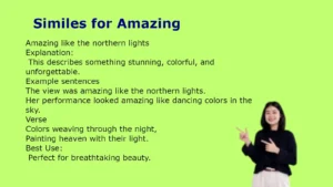 Similes for Amazing