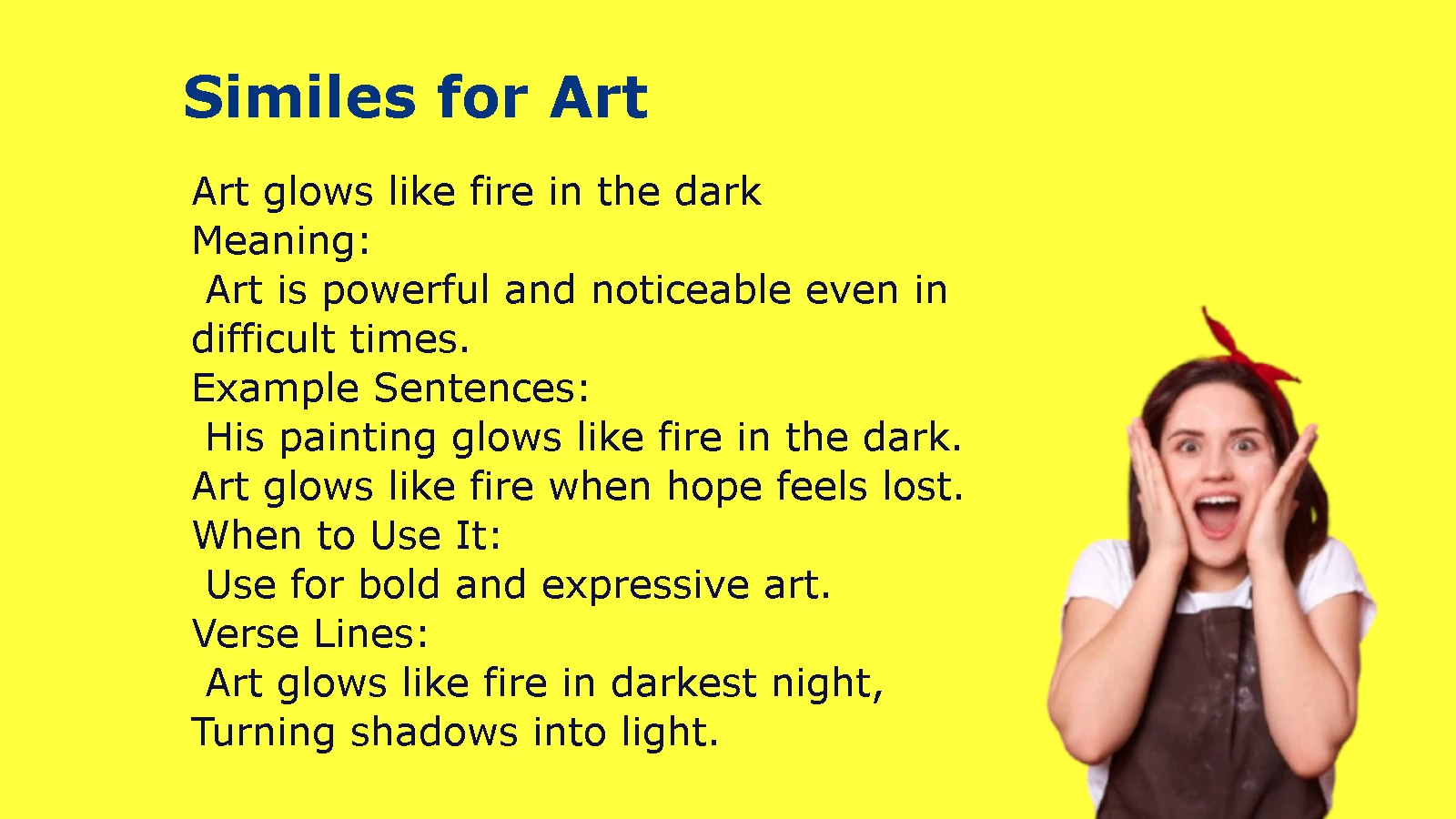 Creative Similes for Art (With Examples)