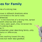 Similes for Family Examples