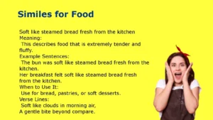 Similes for Food Meaning and Examples