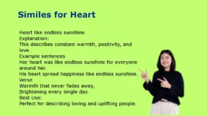 Similes for Heart