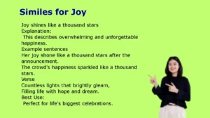 Similes for Joy