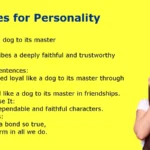Similes for Personality Examples