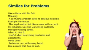 Similes for Problems Examples