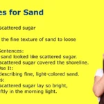 Similes for Sand Examples