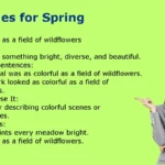 Similes for Spring Examples