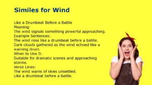 Creative Similes for Wind Explained with Simple Examples
