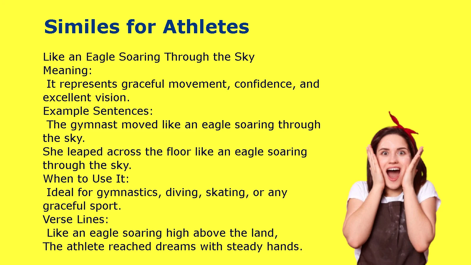 Similes About Athletes That Capture Strength and Speed