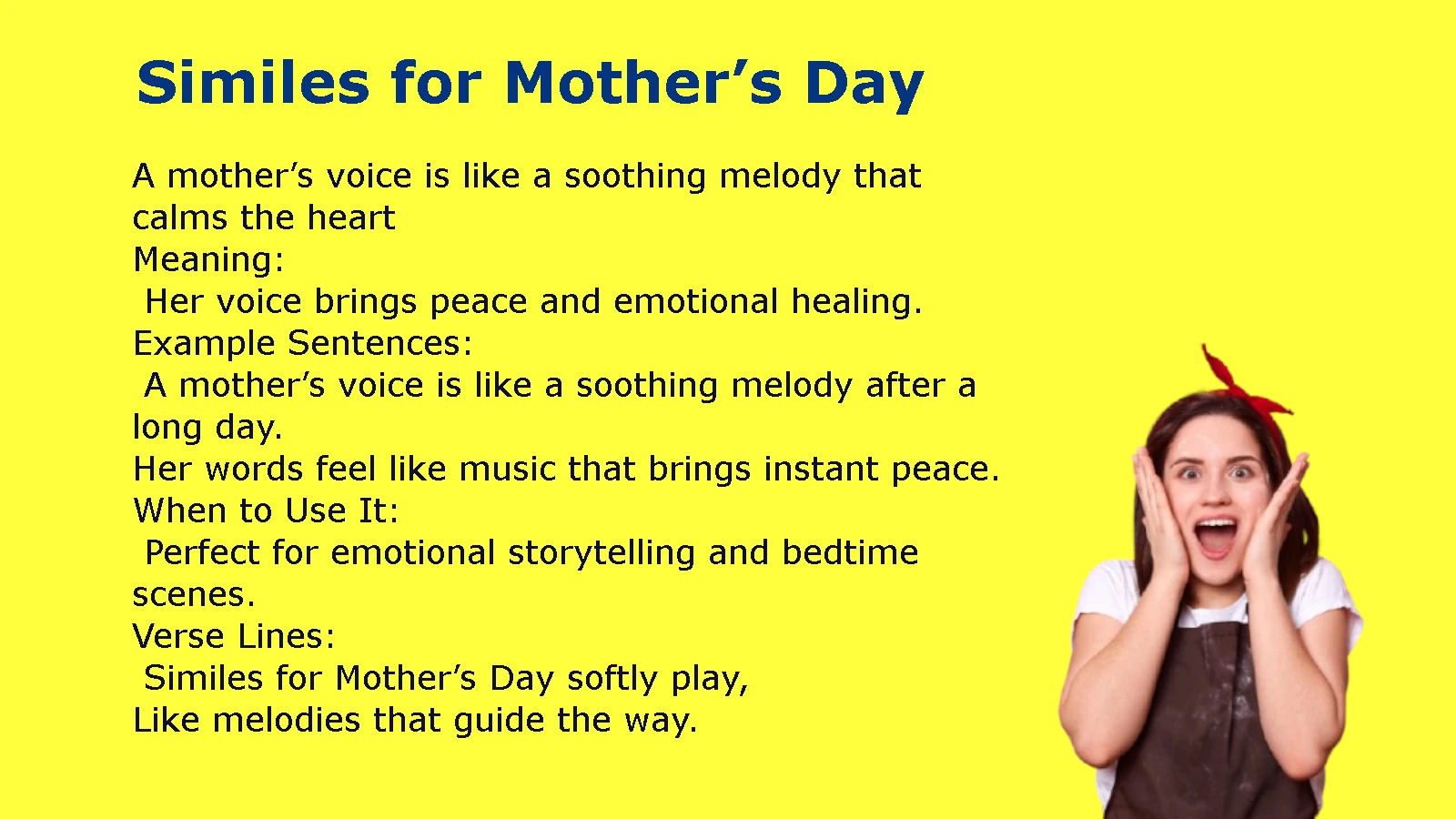 Best Similes for Mother’s Day with Loving Comparisons