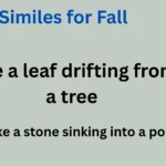 Similes for Fall: Express Autumn with Creative Comparisons