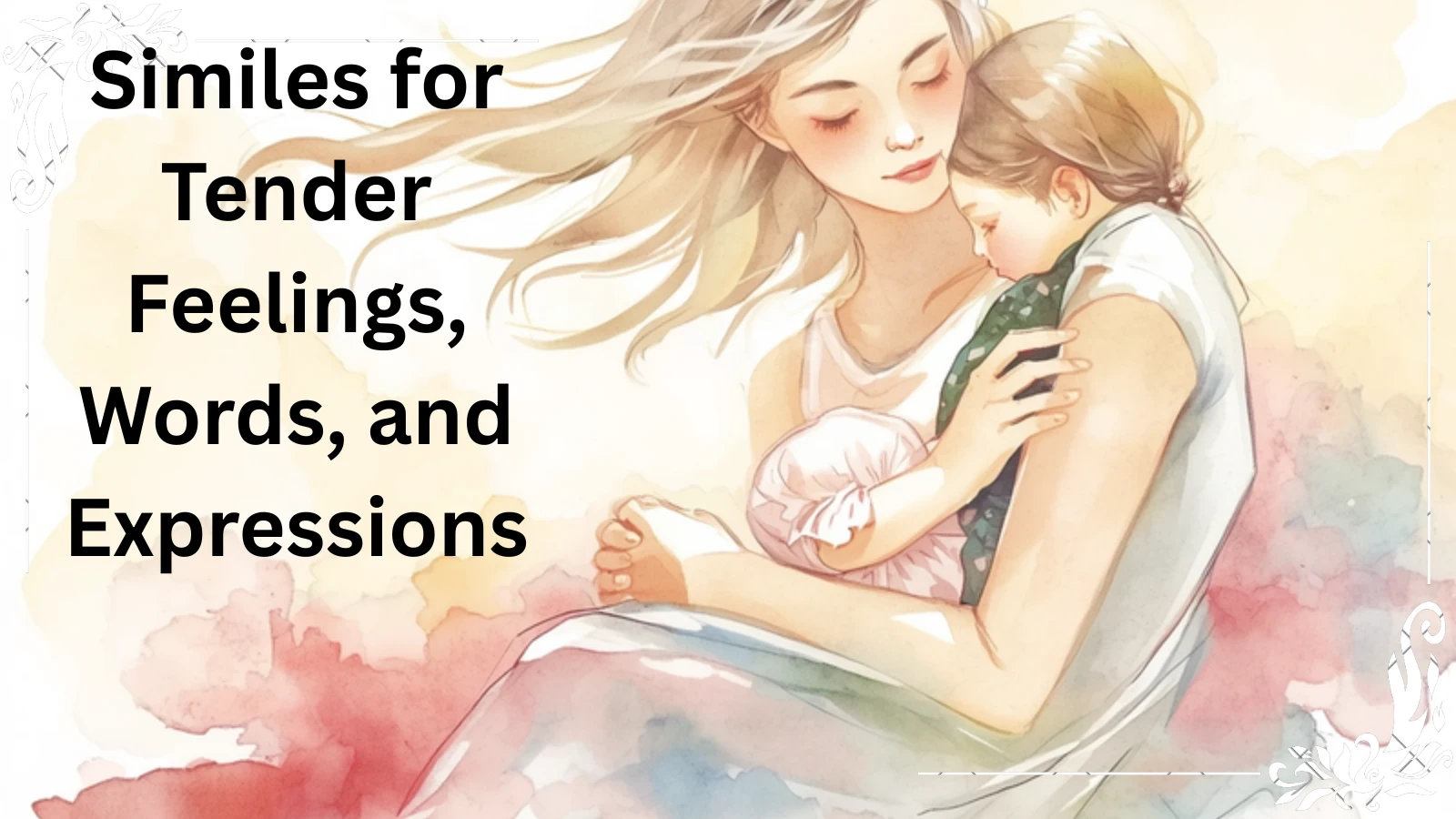 Similes for Tender in Literature and Daily Conversation