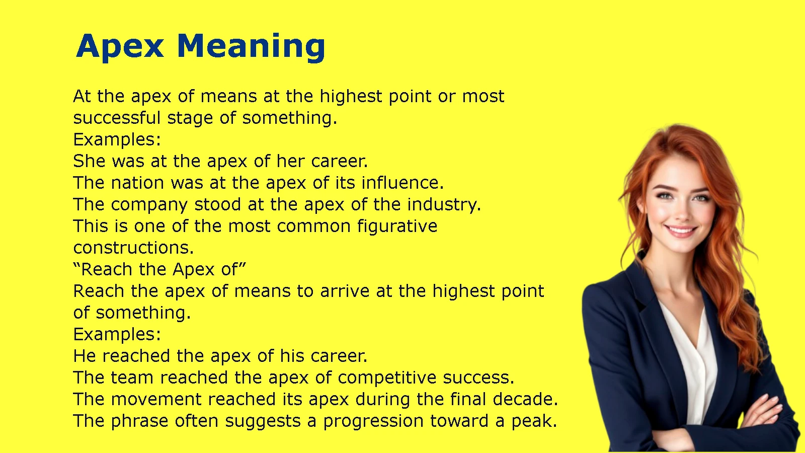 Apex Meaning