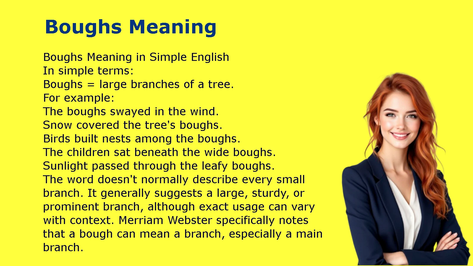 Boughs Meaning
