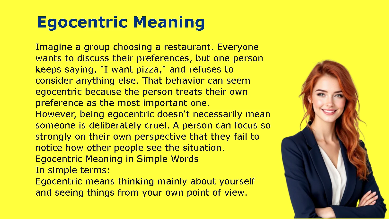 Egocentric Meaning
