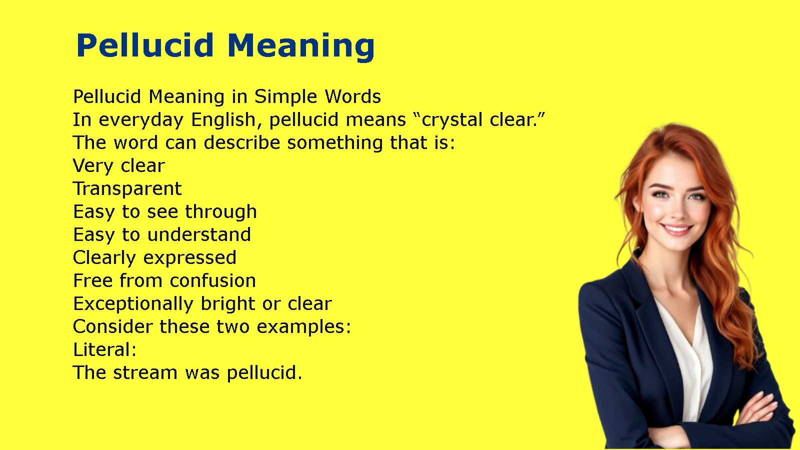 Pellucid Meaning