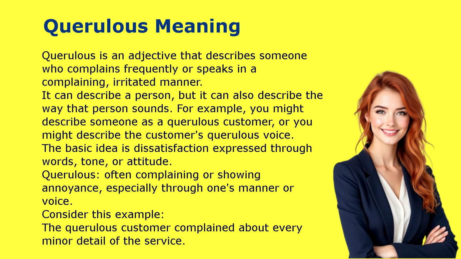 Querulous Meaning