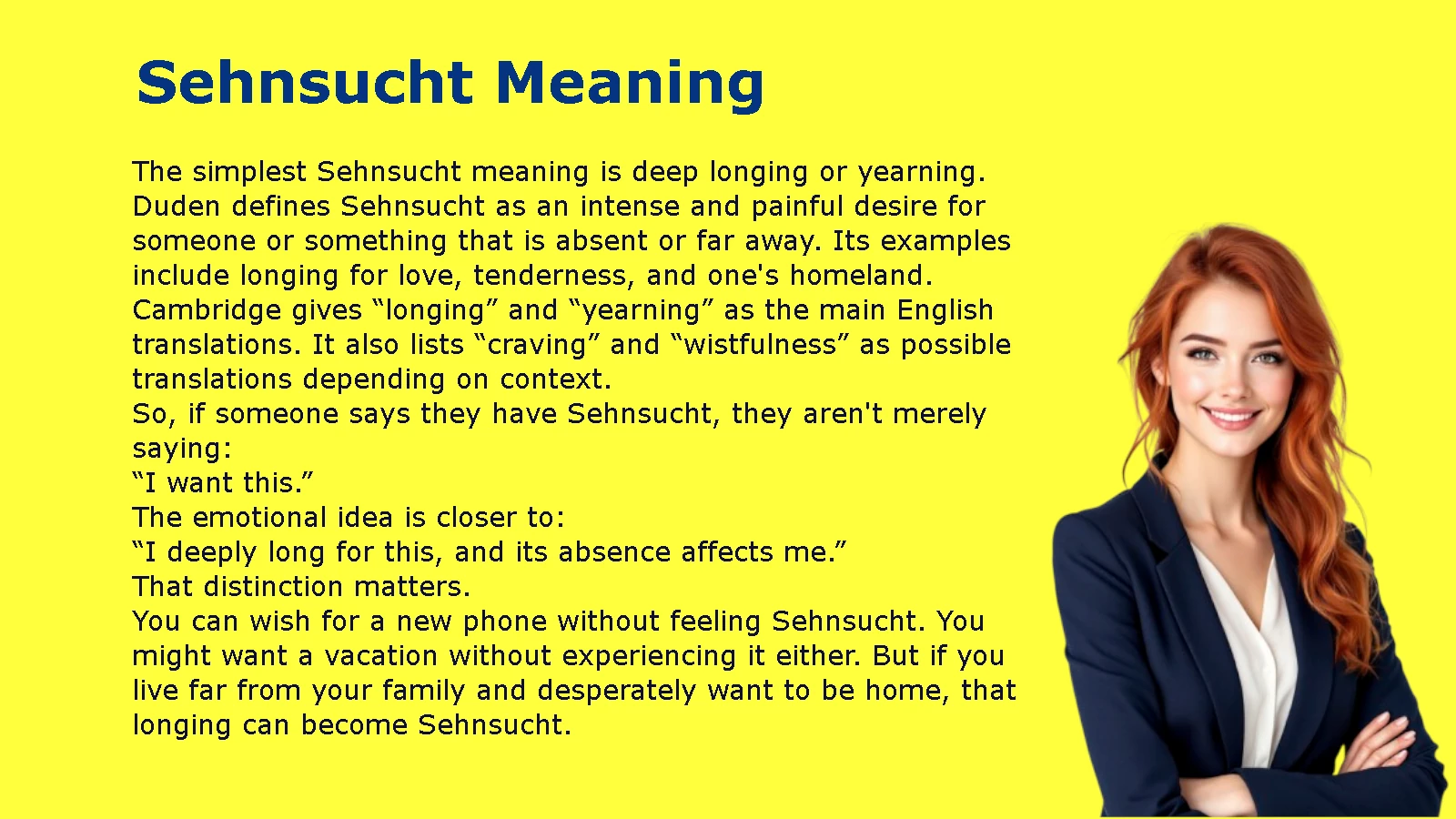 Sehnsucht Meaning