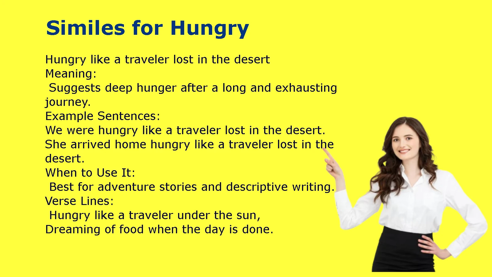 Similes for Hungry: Phrases to Describe Cravings, Appetite, and Extreme Hunger