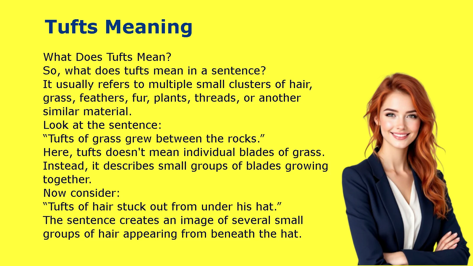 Tufts Meaning