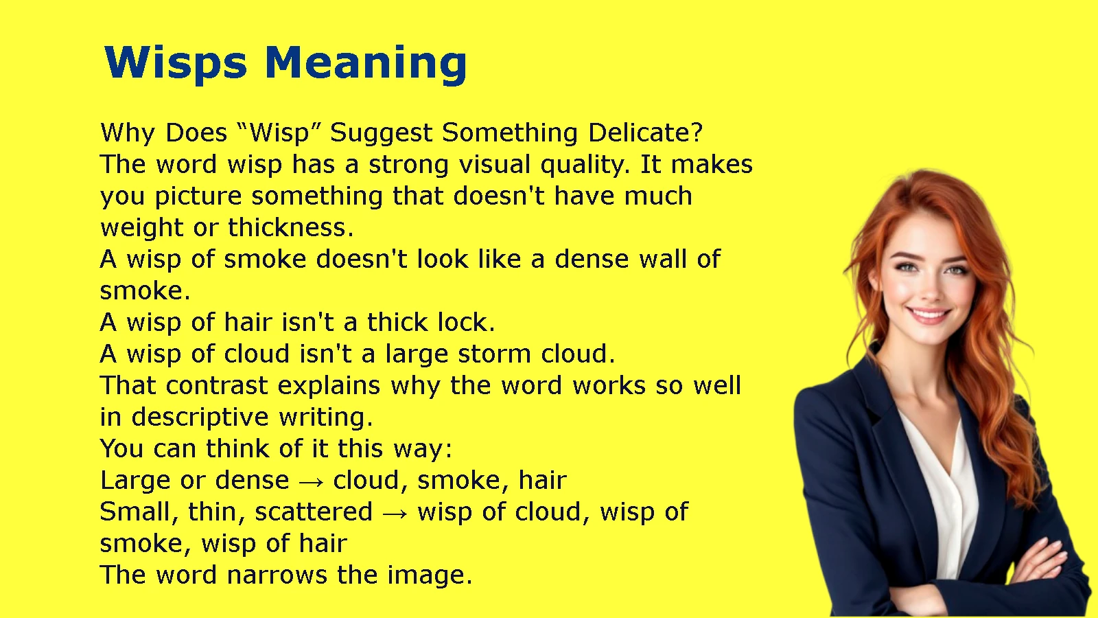 Wisps Meaning
