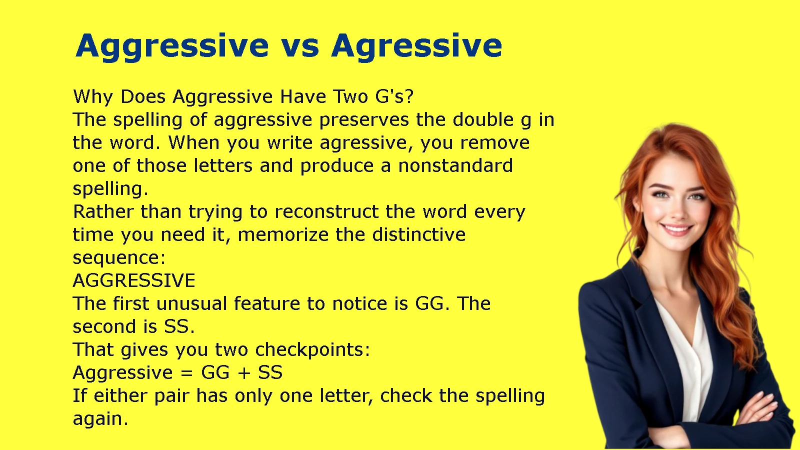 Aggressive vs Agressive