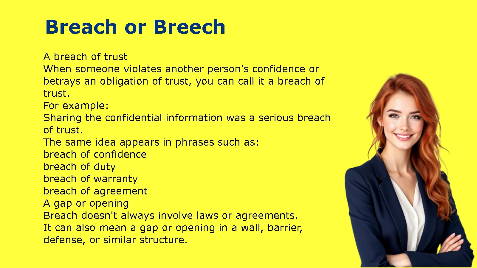 Breach or Breech
