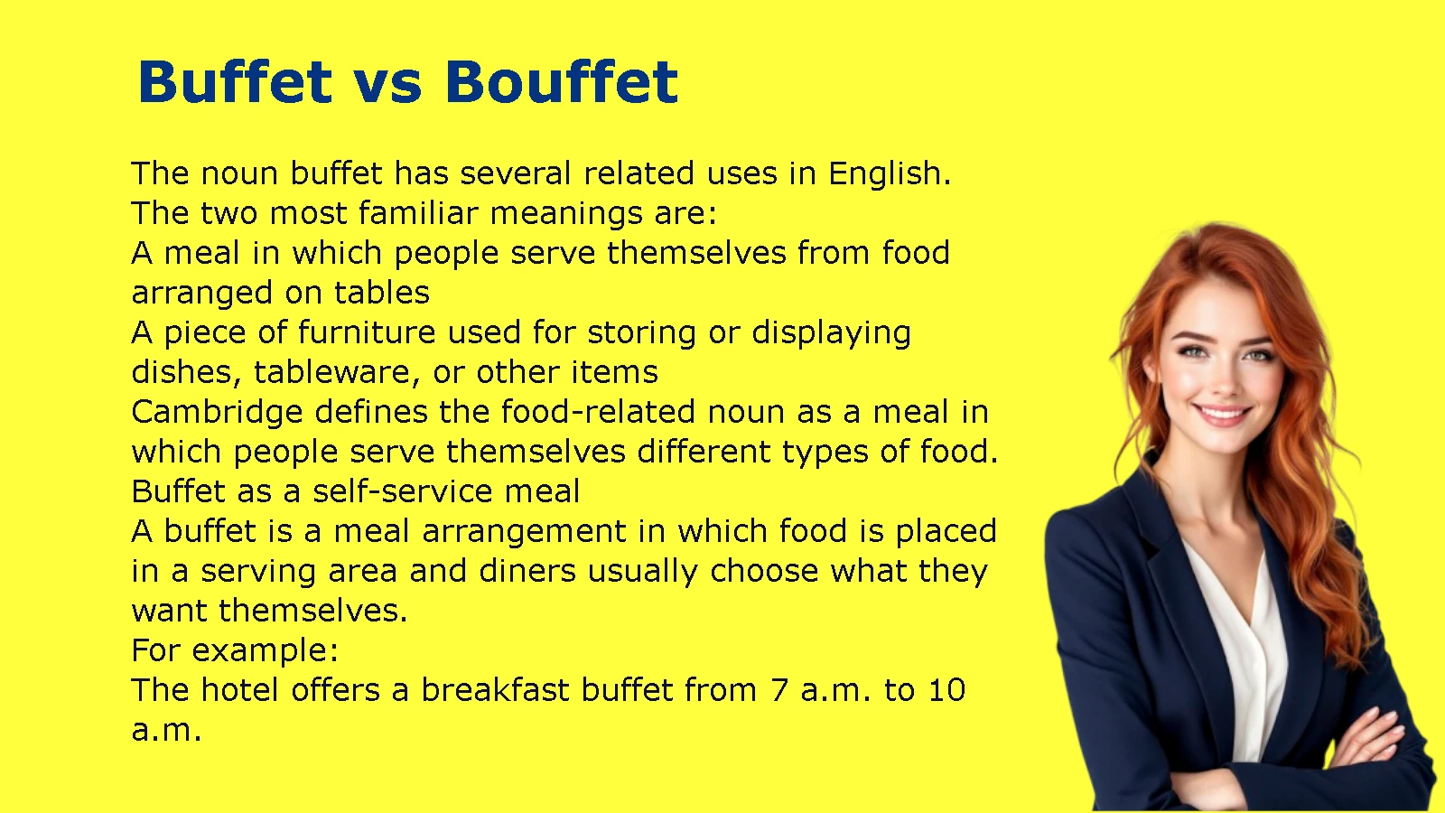 Buffet vs Bouffet