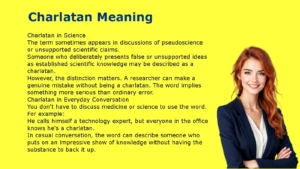 Charlatan Meaning