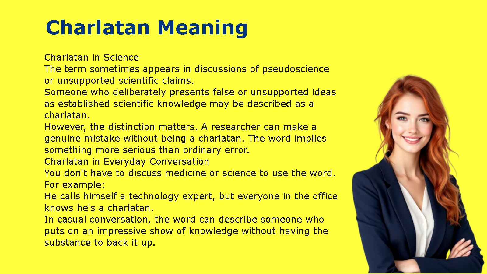 Charlatan Meaning