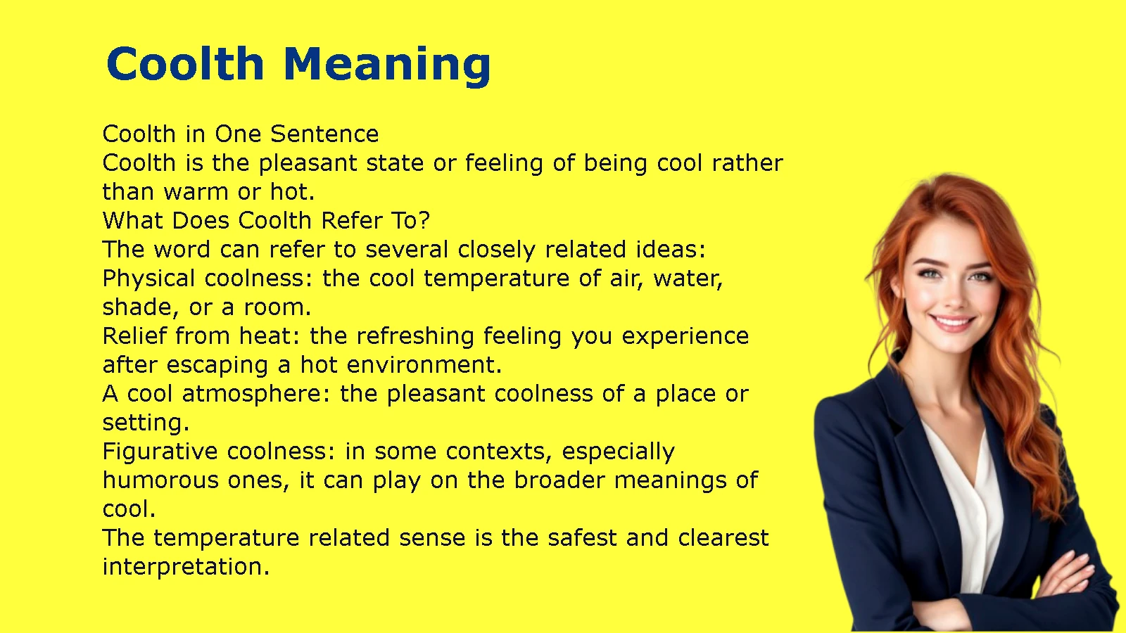 Coolth Meaning