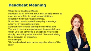 Deadbeat Meaning