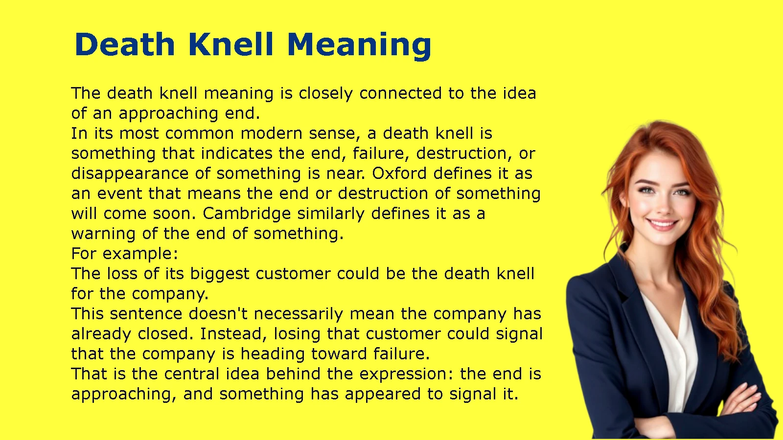 Death Knell Meaning